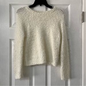 White Fuzzy Sweater